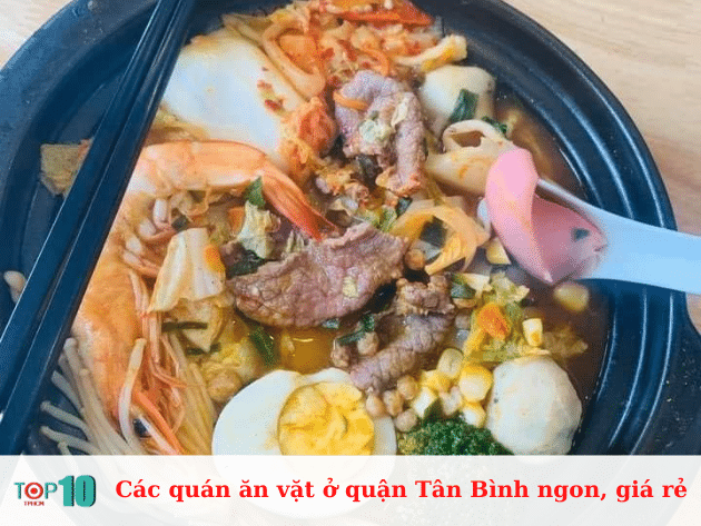 Các quán ăn vặt ở quận Tân Bình ngon, giá rẻ