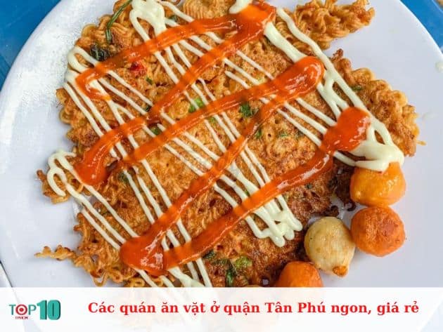 Các quán ăn vặt ở quận Tân Phú ngon, giá rẻ