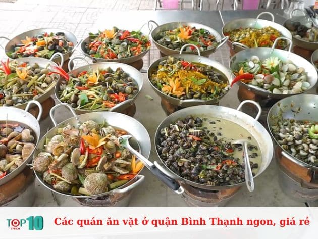 Các quán ăn vặt ở quận Bình Thạnh ngon, giá rẻ