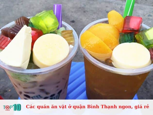 Các quán ăn vặt ở quận Bình Thạnh ngon, giá rẻ