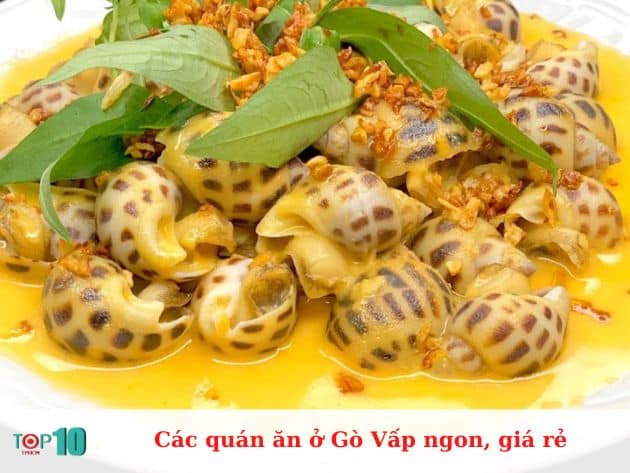 Các quán ăn ở Gò Vấp ngon, giá rẻ