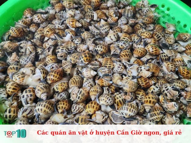 Các quán ăn vặt ở huyện Cần Giờ ngon, giá rẻ