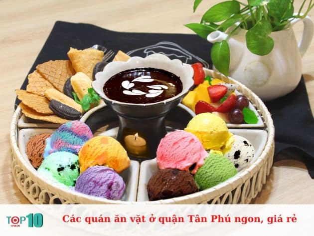 Các quán ăn vặt ở quận Tân Phú ngon, giá rẻ