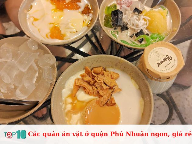 Các quán ăn vặt ở quận Phú Nhuận ngon, giá rẻ