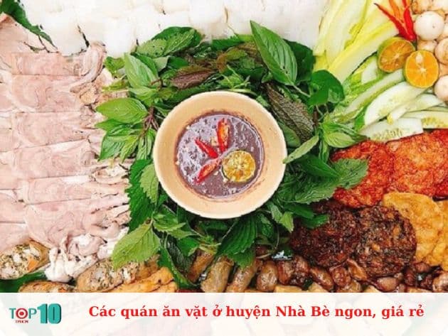 Các quán ăn vặt ở huyện Nhà Bè ngon, giá rẻ