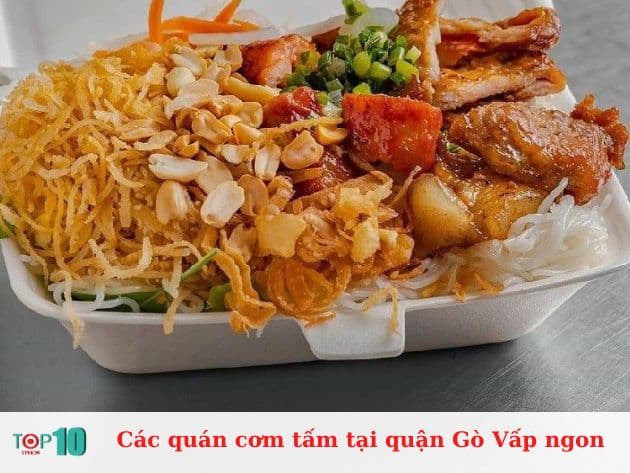 Các quán cơm tấm tại quận Gò Vấp ngon