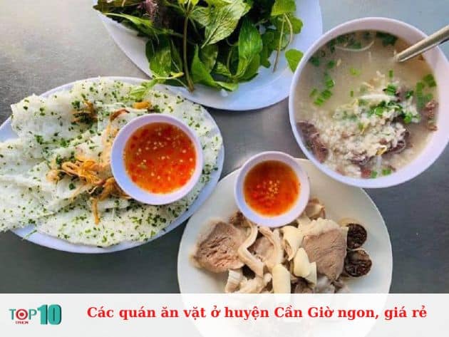 Các quán ăn vặt ở huyện Cần Giờ ngon, giá rẻ