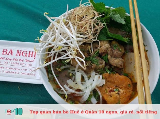 Bún bò Huế Ba Nghị