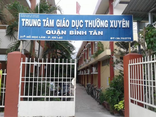 Trung tâm GDTX quận Bình Tân