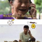 ảnh chế nhà đang yên ổn con đừng về