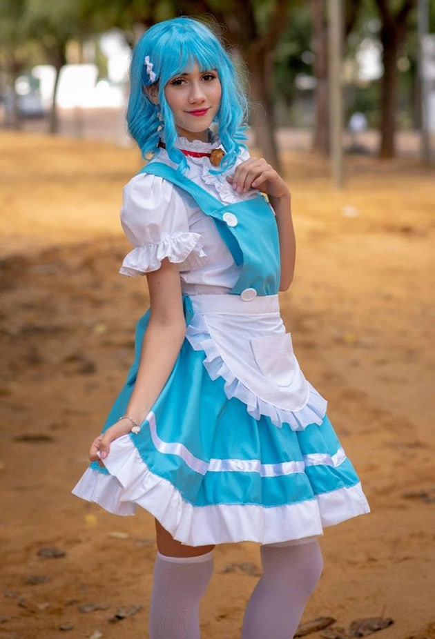 Ảnh cosplay anime nàng hầu đẹp mắt.