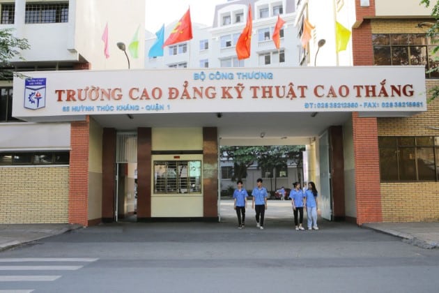 Cao đẳng kỹ thuật Cao Thắng học phí bao nhiêu?