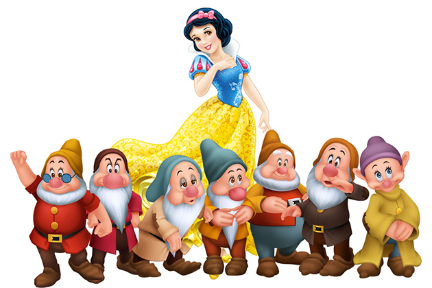 Hình ảnh công chúa Bạch Tuyết Disney.