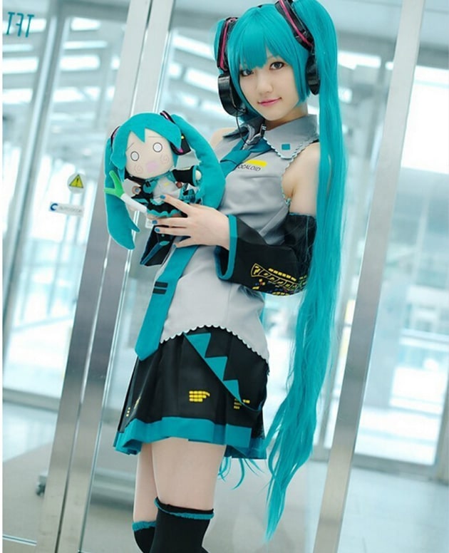 Fan Phát Sốt Với Loạt Ảnh Cosplay Miku cực đẹp.