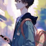 Ảnh Anime Nam Học Sinh Ngầu Lạnh Lùng Đẹp Nhất