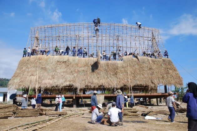 Hình ảnh về nhà rông Tây Nguyên