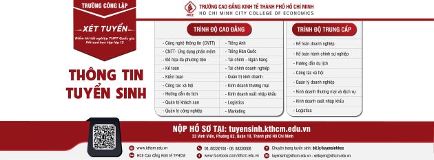 Thông tin thêm về trường Cao đẳng Kinh tế TPHCM