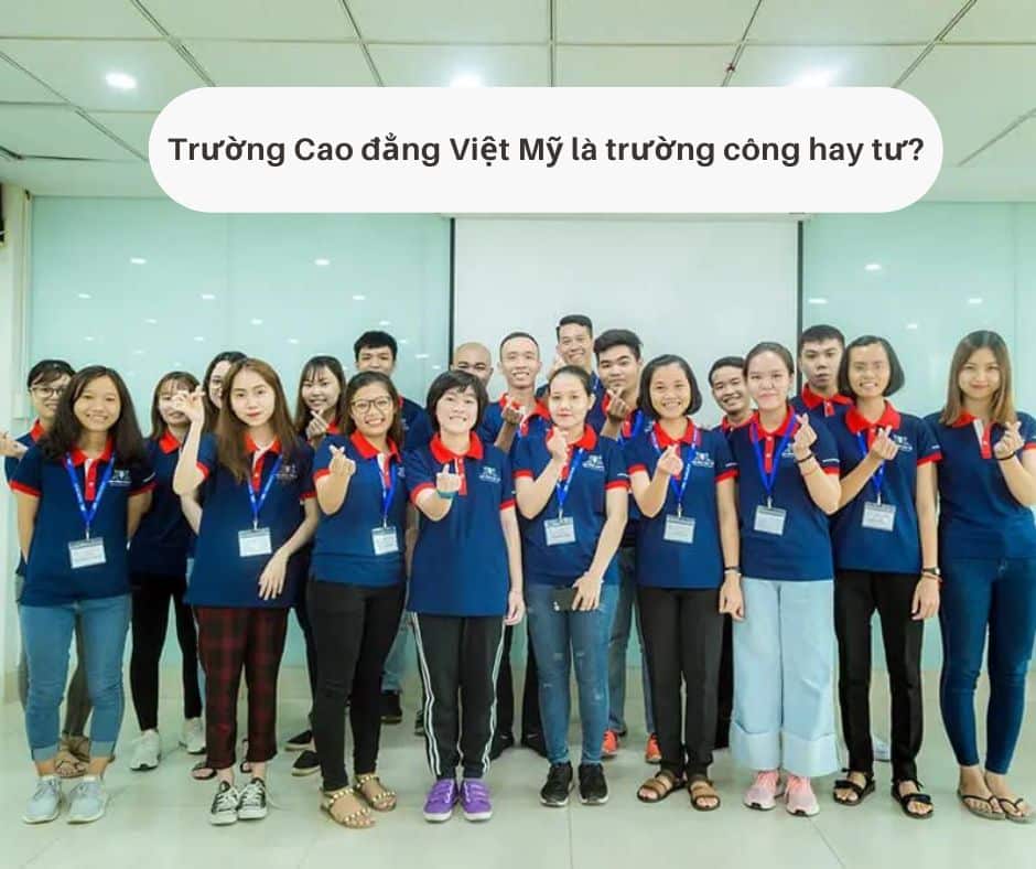 Trường Cao đẳng Việt Mỹ là trường công hay tư?