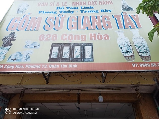 Gốm sứ Giang Tây Hồng Châu