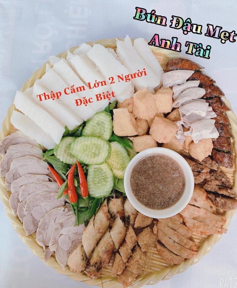 Bún đậu mẹt Anh Tài