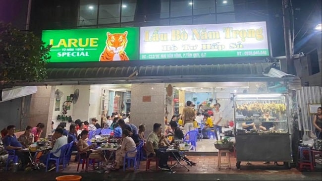 Lẩu Bò Năm Trọng