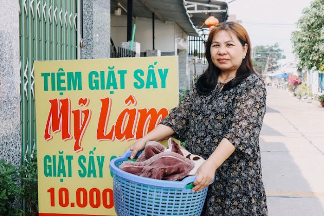 Tiệm giặt sấy Mỹ Lâm