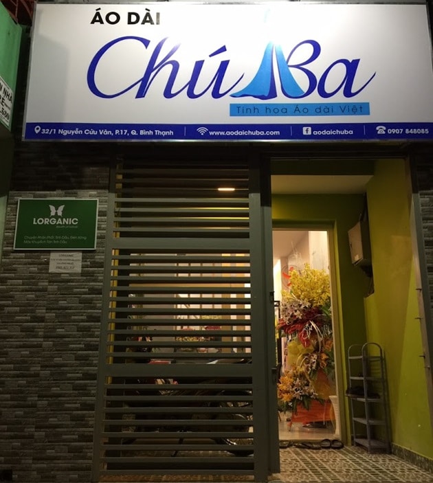 Áo dài Chú Ba