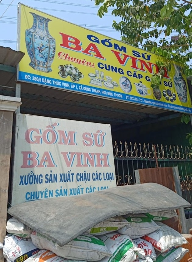 Gốm sứ Ba Vinh