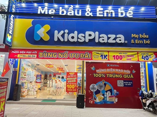 Hệ thống cửa hàng Mẹ bầu & Em bé Kids Plaza