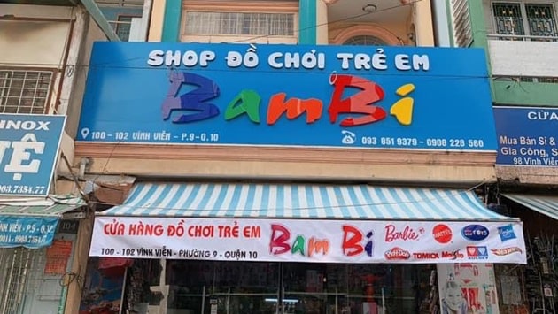 Shop đồ chơi trẻ em BamBi