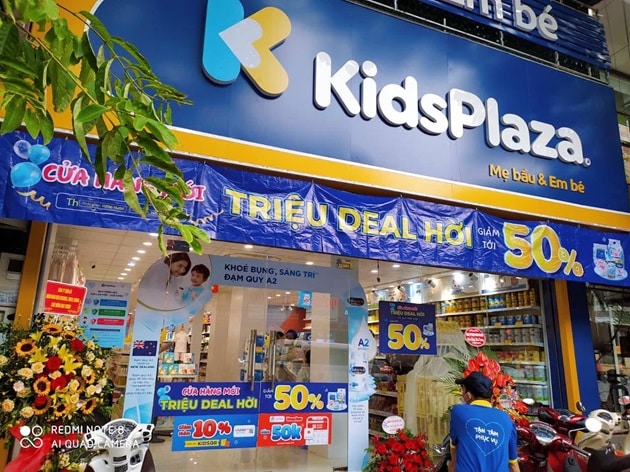 Siêu thị mẹ bầu và em bé KidsPlaza 