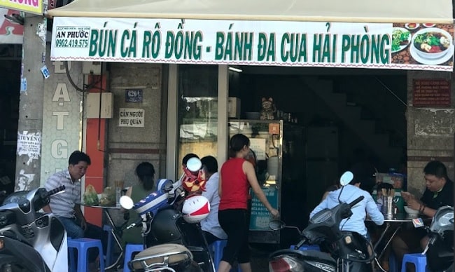 Quán 35 Bún Cá Rô Đồng Bánh Đa Cua Hải Phòng