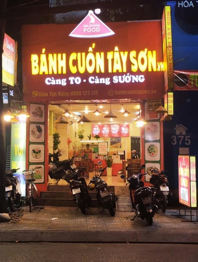 BÁNH CUỐN TÂY SƠN