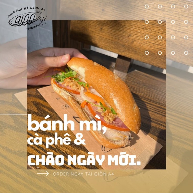 Bánh mì Giòn A4