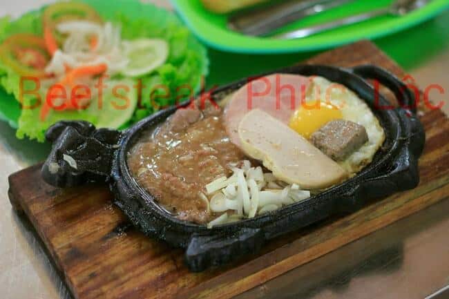 Địa chỉ quán ăn bò beefsteak ngon, bình dân ở Tân Bình