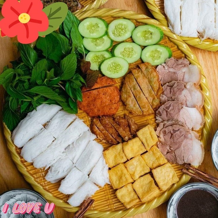  Bún Đậu Mắm Tôm A Chảy