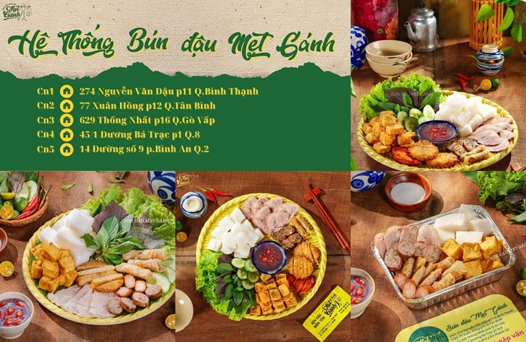 Bún đậu Mẹt Gánh