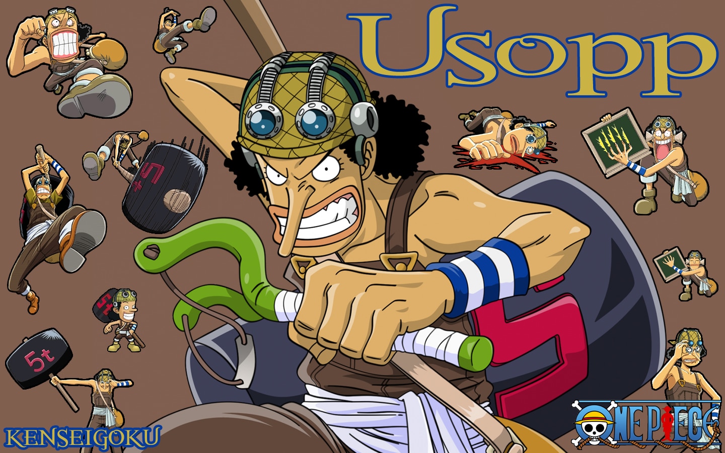 Ảnh Usopp với nhiều biểu cảm đẹp, ngầu, dễ thương.