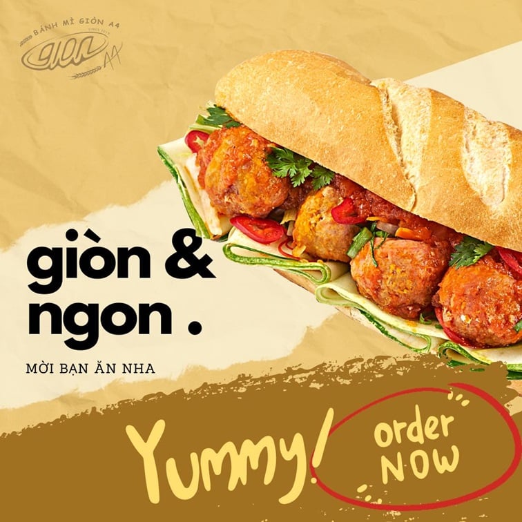 Bánh mì Giòn A4