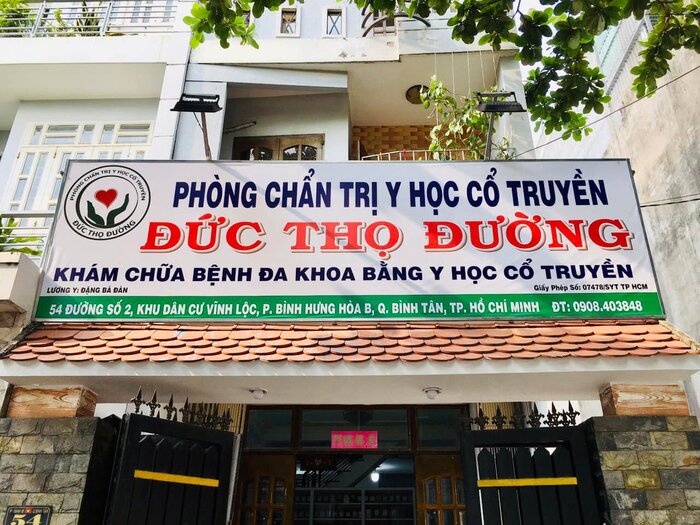 phòng khám đông y ở Bình Tân, tphcm