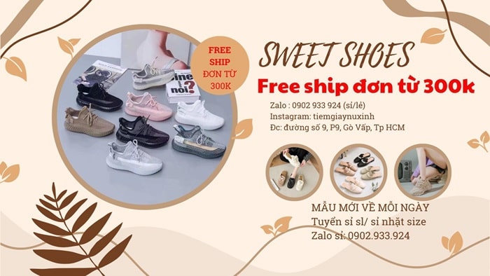 Giày Nữ SweetShoes