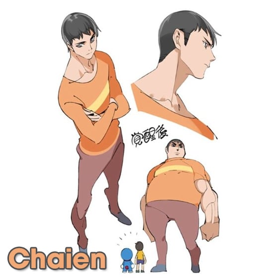 Hình Chaien đẹp trai đốn tim mọi fan anime nữ.