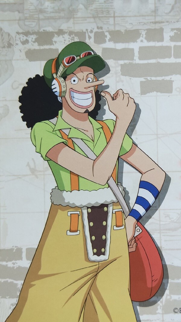 Ảnh Usopp tạo dáng cool ngầu.