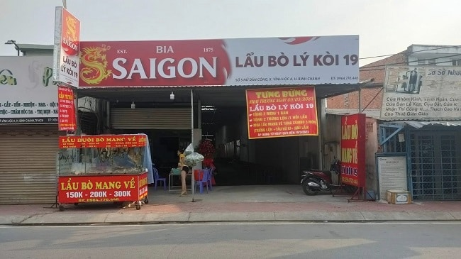 Lẩu bò Lý Kòi 