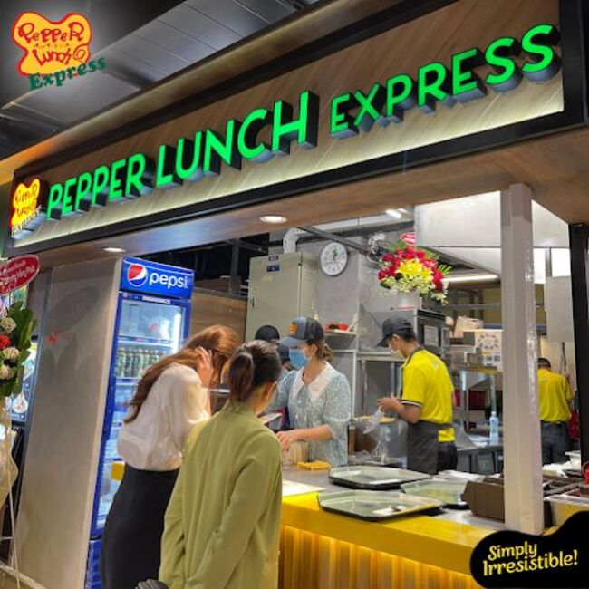 Nếu đói mà không biết đến đâu ăn thì Pepper Lunch Express Giga Mall là gợi ý lý tưởng