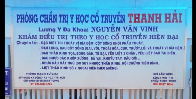  Lương Y Nguyễn Thanh Hải chuẩn trị y học cổ truyền