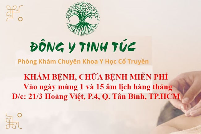 phòng khám đông y giá rẻ quận Tân Bình, tphcm