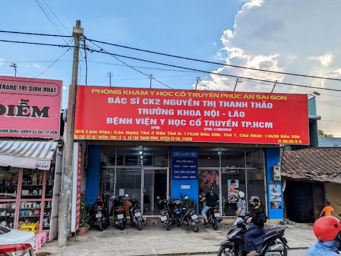 phòng khám đông y ở Củ Chi, sài gòn