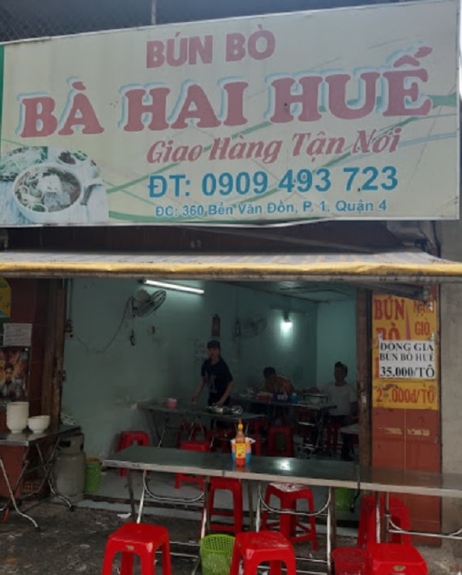 Bún Bò Bà Hai Huế