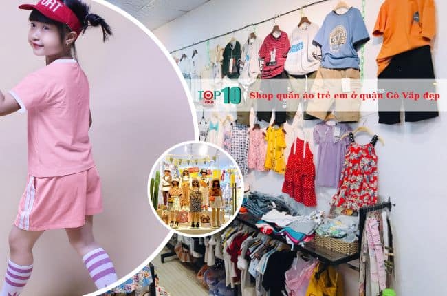 Shop quần áo trẻ em ở quận Gò Vấp đẹp, chất lượng